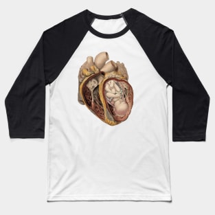 Born from the heart Baseball T-Shirt